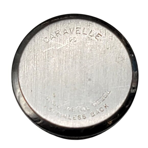 Carvelle by Bulova Ladies Wind Watch Vintage 6.5" Two Tone Band P0 1980 Swiss - Picture 5 of 14